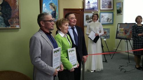 Сегодня в Буинске открылась выставка художественных работ земляка-художника Ильнура Бакирова