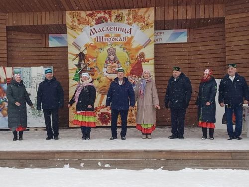 Сегодня в Молодежном парке Буинска встречали Масленицу (+фото)