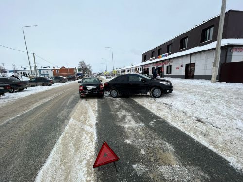 В Буинске произошло ДТП с участием автоледи
