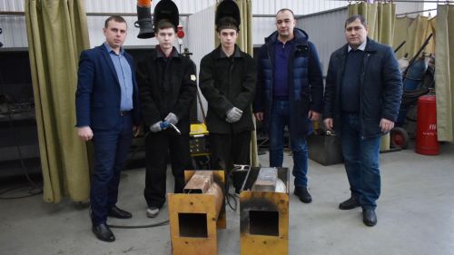 Студенты Буинского ветеринарного техникума направили землякам в зону проведения специальной военной операции 5 печек-буржуек