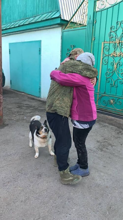 Буинские бойцы из зоны СВО прибыли в отпуск (фото)