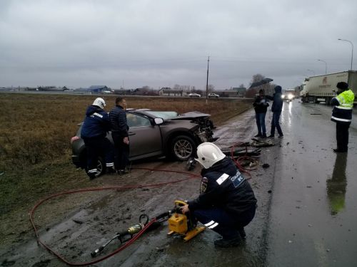 Несколько минут назад в Буинском районе произошло ДТП  (+фото)