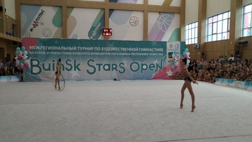 В Буинске сегодня собрались юные гимнастки России и Татарстана (фото, видео)