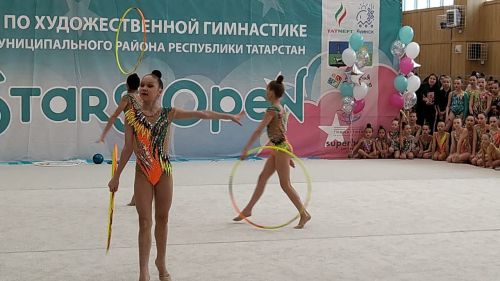 В Буинске сегодня собрались юные гимнастки России и Татарстана (фото, видео)