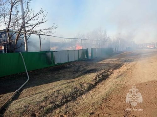 В Татарстане пожар уничтожил пять домов