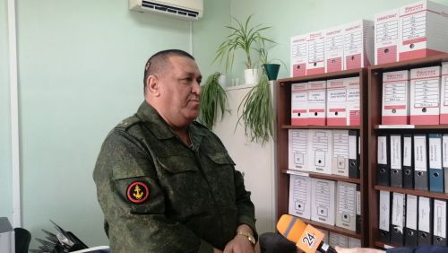 Сегодня в Центре занятости была дана информация о военной службе по контракту (фото,видео)