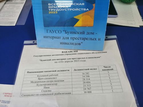 Сегодня в Буинске предлагали вакансии с заработной платой 60 тысяч рублей (фото, видео)