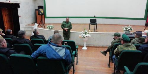 Сегодня в Буинске состоялось первое собрание участников военных действий в Чеченской республике