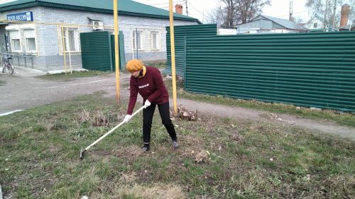 Сегодня коллектив «Буинск-информ» вышел на субботник