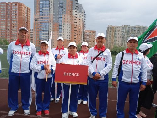Ветераны - спортсмены Буинского района участвовали на XIII республиканской спартакиаде пенсионеров «Третий возраст»