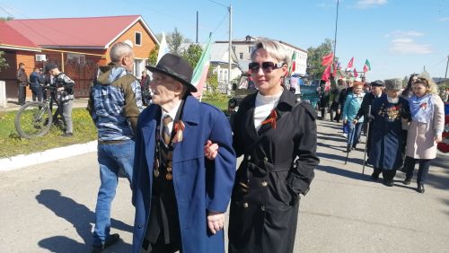 В Буинске в  параде Победы участвовали четыре ветерана войны (фото, видео)