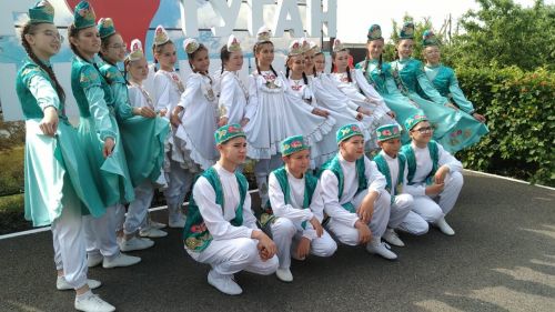 В деревне Новые Тинчали Буинского района проходит праздник Сабантуй