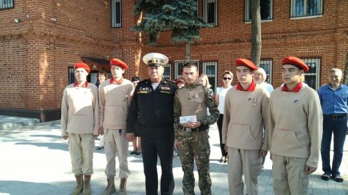 В Буинске состоялось награждение вернувшихся со спецоперации