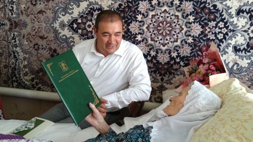 Сегодня в Буинске поздравили 100-летнюю Наилю Еремееву (фото, видео)