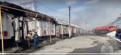 Ростехнадзор назвал возможную причину аварии на территории Буинского элеватора