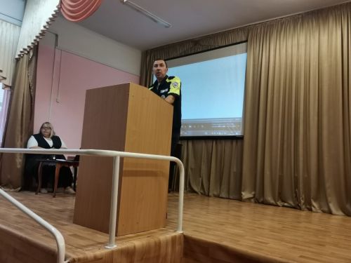 О дорожно-транспортном травматизме на родительских собраниях в Буинске