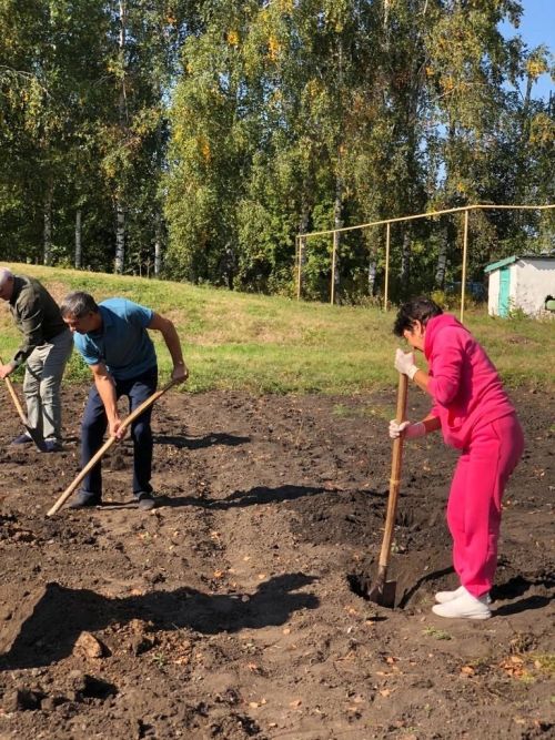 Верхнелащинская школа Буинского района начала проект «Аллея выпускников» (+фото)
