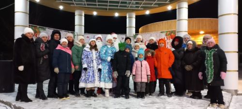 Новогодние представления в парках Буинска продолжаются
