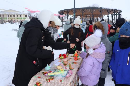 Сагдеевцы организовали благотворительную  ярмарку