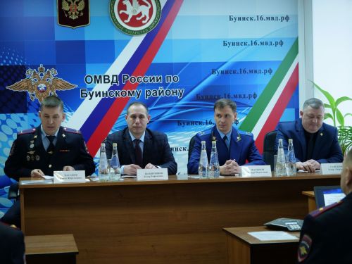 Буинские полицейские заняли первое место (+фото)