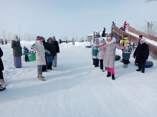 Сегодня в Сосновом бору Буинска прошел семейный праздник приуроченный месяцу Рамазан