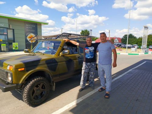 Из Буинска на передовую доставили автомобиль “Нива”(фото, видео)