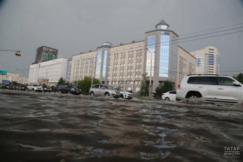 Гидрометцентр РФ: Из-за ливней реки в Татарстане могут выйти из берегов