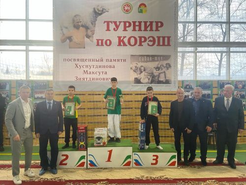 Буинские борцы в Дрожжановском районе победили в восьми весовых категориях (фото)