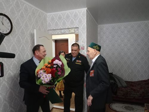 Сегодня свой 105-летний юбилей отметил ветеран Великой Отечественной Войны Рауф Ибрагимович Тухватуллин