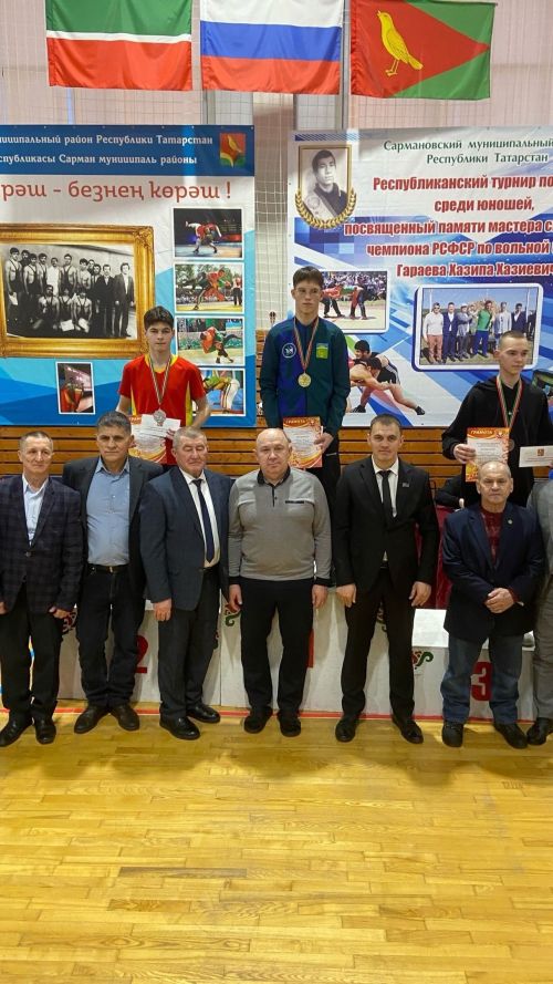 Буинский борец среди победителей