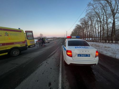 Вчера при въезде в Буинск произошла смертельная авария (+фото)