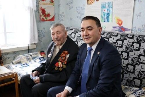 Ветеран и голуби