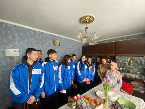 В Буинске добровольческие студенческие отряды помогают матерям участников СВО
