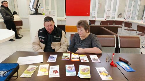 Ведущий специалист-эксперт Гузаль Гайнуллина провела консультационный стол для буинцев