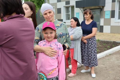 Буа районында Сабан туйга сөлгене мотоблок арбасына утырып җыйдылар (фото, видео)