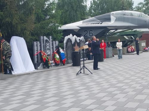В Буинске открыли памятник участникам чеченской войны (+фото)