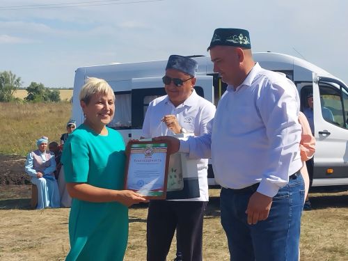 Бүген Буа районында чишмә ачылды