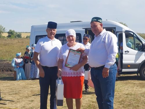 Бүген Буа районында чишмә ачылды