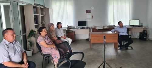 Начальник районной автоинспекции Буинска Алмас Каримов встретился с сотрудниками «Буинск-информ»