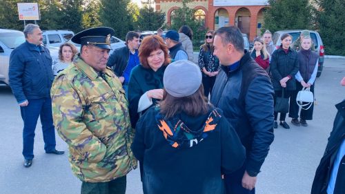 Буинцы отправили очередной гуманитарный груз для бойцов СВО