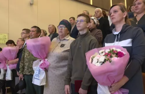 В городе Буинске героям были вручены медали за их мужество