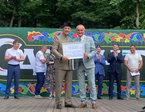 Сегодня Буинская делегация участвовала в федеральном Сабантуе в Ульяновске.