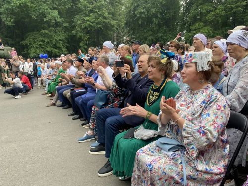 Сегодня Буинская делегация участвовала в федеральном Сабантуе в Ульяновске.