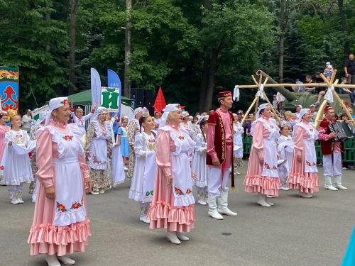 Сегодня Буинская делегация участвовала в федеральном Сабантуе в Ульяновске.
