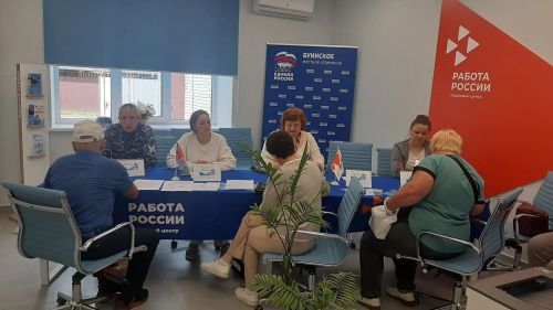 Буада  вакансияләр ярминкәсе 27 эш эзләүчене җәлеп иткән, аларга 70тән артык эш урыны тәкъдим ителгән