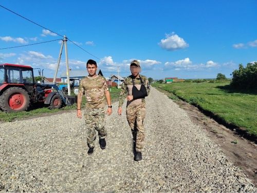 В Буинском районе сделали дорогу по просьбе участников СВО