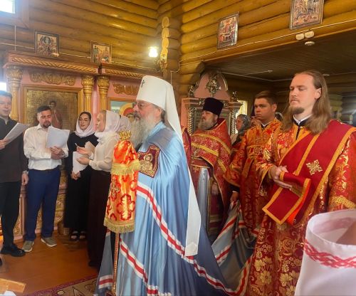 Глава Татарстанской митрополии совершил богослужение в престольный день храма великомученицы Маргариты