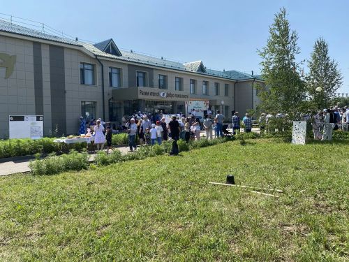 Сегодня в селе Вольнистан Буинского района земляки, договорившись, организовали праздник День села