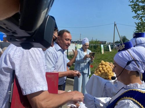 Сегодня в селе Вольнистан Буинского района земляки, договорившись, организовали праздник День села