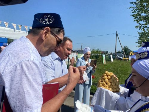Сегодня в селе Вольнистан Буинского района земляки, договорившись, организовали праздник День села